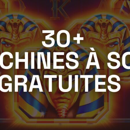 30 machines à sous gratuites sans téléchargement