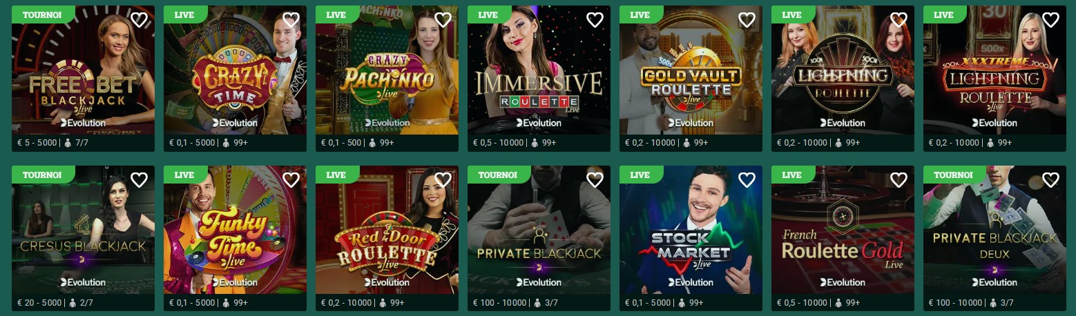 jeux live cresus casino