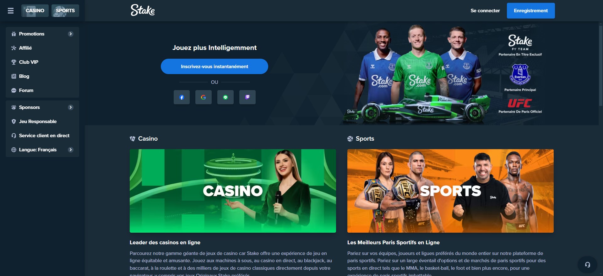 stake casino